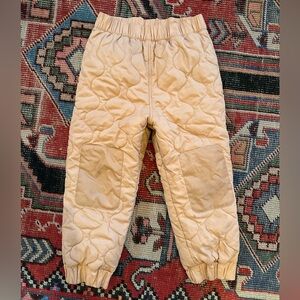 Patagonia quilted pants 4T pink